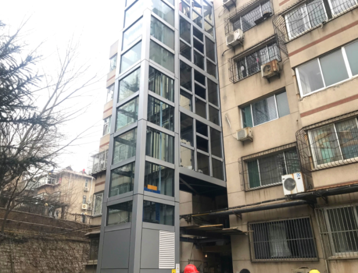 樱花小区1号楼既有住宅加装电梯工程